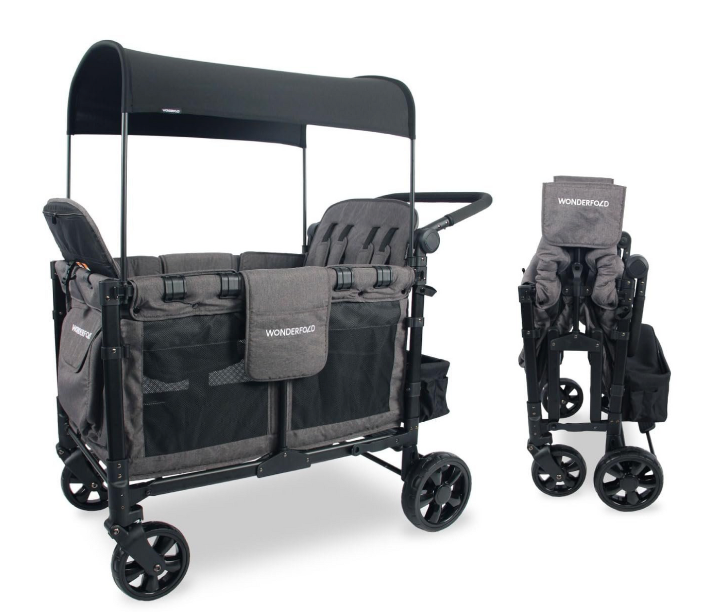 WONDERFOLD W4 Original Quad Baby & Kids Stroller Wagon