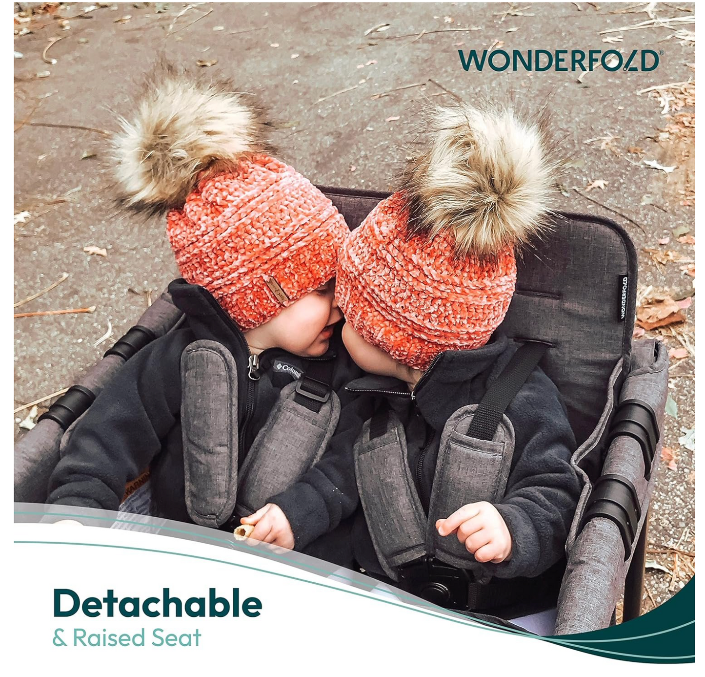 WONDERFOLD W4 Original Quad Baby & Kids Stroller Wagon