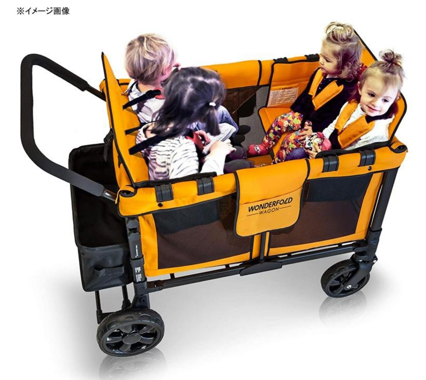 WONDERFOLD W4 Original Quad Baby & Kids Stroller Wagon