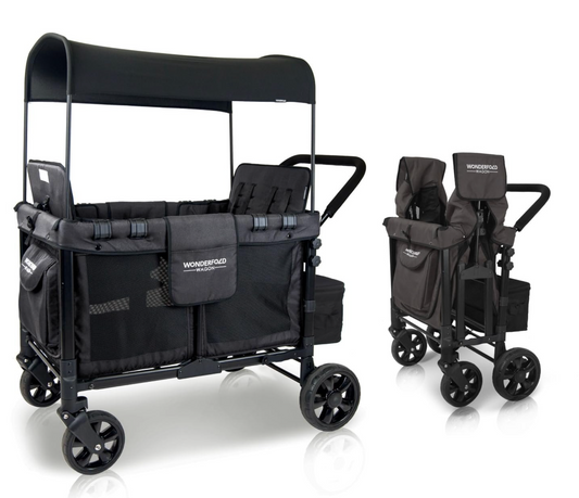 WONDERFOLD W4 Original Quad Baby & Kids Stroller Wagon