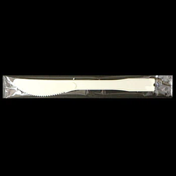 Plastic Knives, Single Bag, 500 Count - White Color